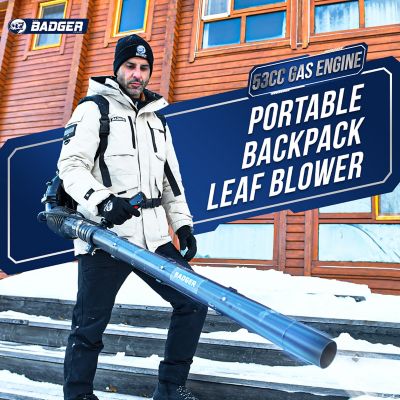 Image showing  855 CFM 53cc Gas Backpack Leaf Blower