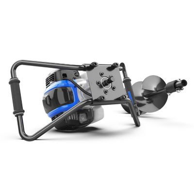 Image showing 8 th Wild Badger Power Gas 53cc Earth Auger with 8 in. x 31.5 in. Length Drill Bit Included