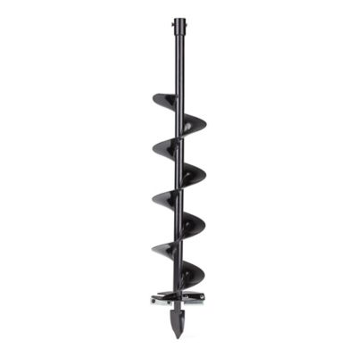 Wild Badger Power Gas 53cc 6 in. x 31.5 in. Earth Auger Bit, WBEA6
