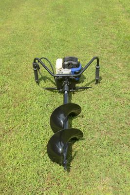 Image showing  Gas 53Cc 10 in. x 31.5 in. Earth Auger Bit, WBEA10