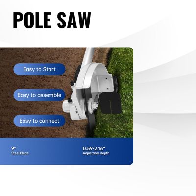 Image showing  4-in-1 Gas-Powered Yard Care System, 26cc 2-Cycle Full-Crankshaft Engine Multi-Tool with Attachments