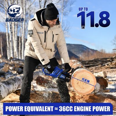 Image showing  16 in. 40V Cordless Chainsaw, Battery and Charger Included