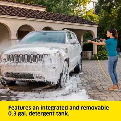 Image showing 5 th Karcher 1,800 PSI 1.2 GPM Electric Cold Water K1800PS Cube Pressure Washer with Turbo, 15 deg. and Soap Nozzles