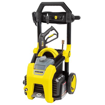 Karcher 1900 PSI 1.2 GPM K1900PS Electric Power Pressure Washer with Turbo, 15 Degree, & Soap Nozzles