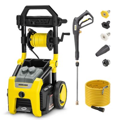 Karcher 2,300 PSI 1.2 GPM Electric Cold Water K2300PS Pressure Washer with Turbo, 15 Degree, 40 Degree, and Soap Nozzles