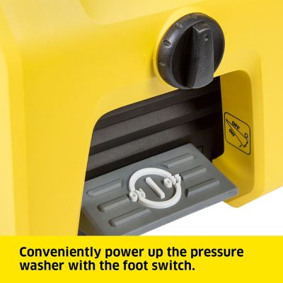 Image showing 6 th Karcher 2,300 PSI 1.2 GPM Electric Cold Water K2300PS Pressure Washer with Turbo, 15 Degree, 40 Degree, and Soap Nozzles