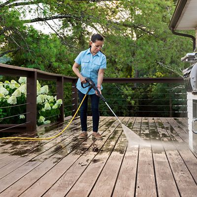Image showing 9 th Karcher 2,300 PSI 1.2 GPM Electric Cold Water K2300PS Pressure Washer with Turbo, 15 Degree, 40 Degree, and Soap Nozzles