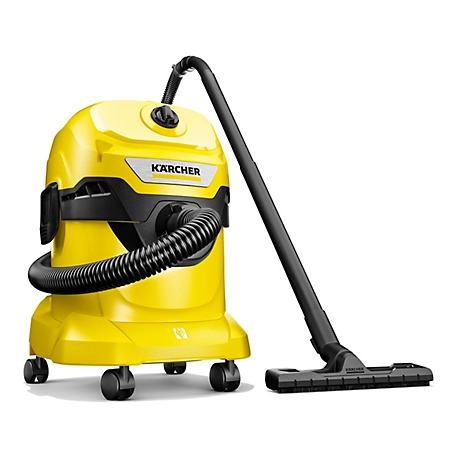 Karcher WD 4 Multi-Purpose 5.3 Gal. Wet/Dry Shop Vacuum Cleaner with Attachments - 1100W - 2022 Edition, 1.628-207.0