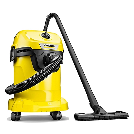 Karcher WD 3 Multi-Purpose 4.5 gal. Wet-Dry Shop Vacuum Cleaner, Attachments, Blower Feature, 1000W, 1.628-114.0