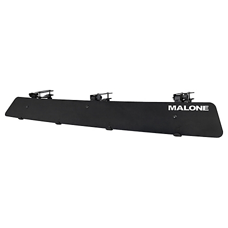 Malone Zephyr 39 in. Wind Fairing - Wind Deflector - Universal - Black