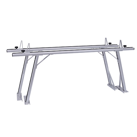 Malone Tradesport Truck Bed Ladder Rack - 800lbs - Aluminum - Silver, MPG920