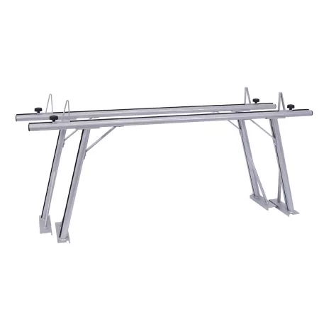 Malone Tradesport 72" Aluminum Truck Bed Rail System - 800 lb Capacity - Sport and Transport Rack - Silver MPG920 Truck Utility Racks