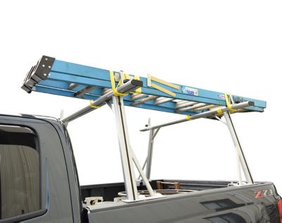 Image showing  Tradesport 72 in. Aluminum Truck Bed Rail System - 800lb Capacity - Sport and Transport Rack - Silver, MPG920