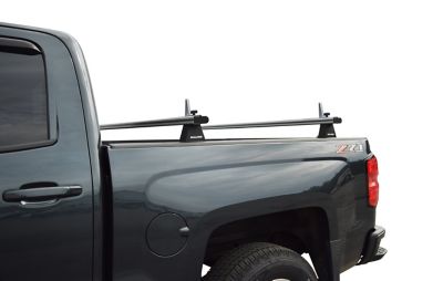 Image showing  500 lb. Capacity Crossbed 72 in. Aluminum Truck Bed Rail System, Sport and Transport Rack, Silver