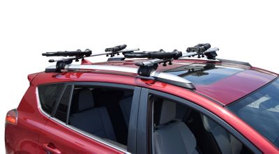 Image showing  75 lb. Capacity Foldaway-5 Folding Multi-Sport 1-2 Kayak/SUP/Canoe Carrier, Black