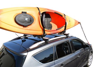 Image showing  75 lb. Capacity Foldaway Folding J-Style Kayak Carrier, Black