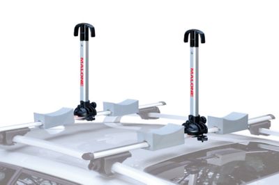 Image showing  Stax Pro 2 Post-Style Double Kayak Carrier, 4 Boat Max, 50 lb. per Boat Capacity, Kayak Rack, Black