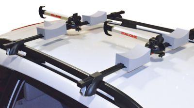 Image showing  Stax Pro 2 Post-Style Double Kayak Carrier, 4 Boat Max, 50 lb. per Boat Capacity, Kayak Rack, Black