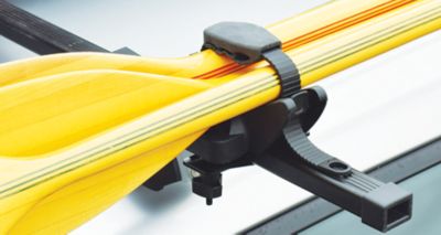 Image showing  Paddle Carrier for Roof Rack or Trailer - up to 4 Paddles Capacity - Watersport Accessory - Black, MPG121