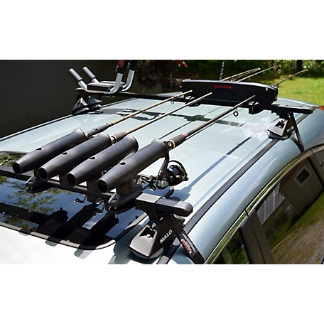 Malone Striper-4 Fishing Rod Carrier for Roof Rack or Trailer
