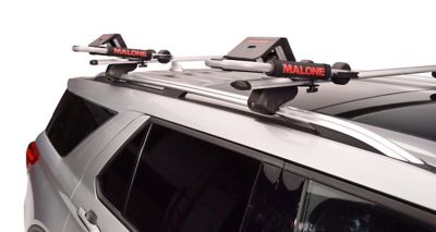 Image showing  75 lb. Capacity TelosXL Side-Loading Kayak Load Assist and Downloader J-Style Folding Kayak Carrier Bundle