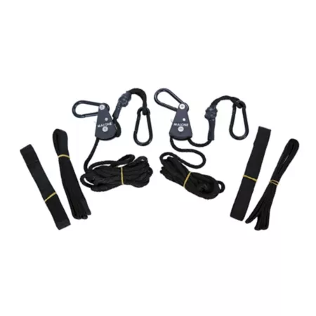 Malone Speedline Pro bow and stern ratchet attachments and carabiners Kayak & Canoe Carriers