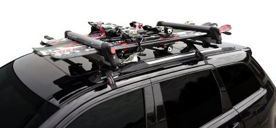 Image showing  SlopeSide Sliding Ski Carrier - 5 sets of Skis or 4 Snowboards Capacity - MPG603