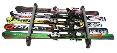 Image showing  SlopeSide Sliding Ski Carrier - 5 sets of Skis or 4 Snowboards Capacity - MPG603