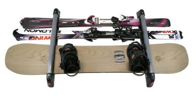 Image showing  SlopeSide Sliding Ski Carrier - 5 sets of Skis or 4 Snowboards Capacity - MPG603