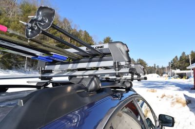 Image showing 6 th Malone LiftLine Compact Ski Carrier - 3 sets of Skis or 2 Snowboards Capacity - MPG605
