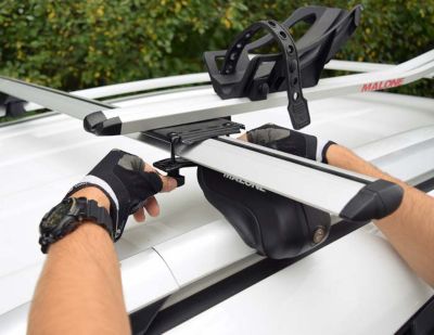 Image showing  1-Bike Pilot TC ST Top of Car Rack, Wheel Mount