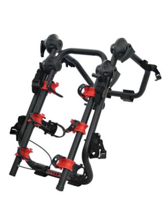 Image showing  3-Bike Strap Carrier Hanger, Trunk Mount, Folding Arms