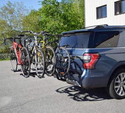 Image showing  Runway HM4 4-Bike Bicycle Carrier, Hitch Mount, Frame Mount, for 2 in. Hitch