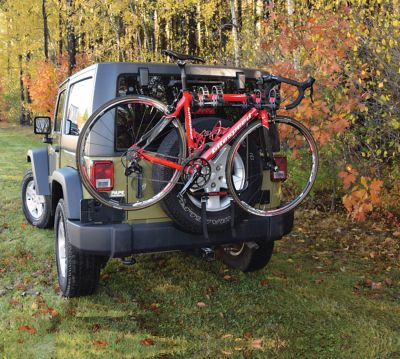 Image showing  Runway Spare T3, 3 Bikes, Spare Tire Mount, Folding, MPG2148