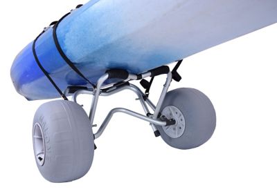 Image showing  ClipperTRX-S Deluxe Kayak/Canoe Cart, Balloon Tires, 200 lb. Capacity