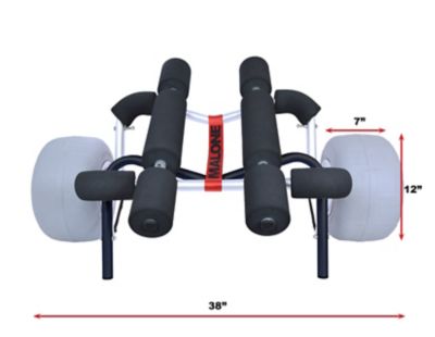 Image showing  Widetrak Sb Large Kayak/Canoe Cart - Balloon Wheels - Bunks - 250lbs, MPG521-S