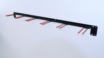 Image showing  Wall Mount Ski Storage Rack for 6 Pair of Skis, MPG385