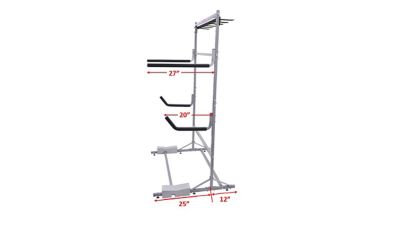 Image showing  250 lb. Capacity Freestanding 3-Kayak Rack Storage System