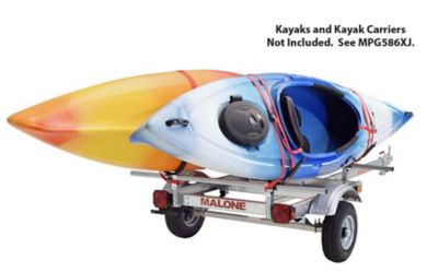 Image showing 5 th Malone 400 lb. Capacity EcoLight Sport Trailer with 58 in. Load Bars