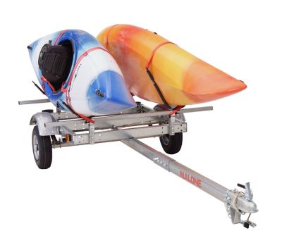 Image showing  400 lb. Capacity EcoLight J-Style 2-Kayak Trailer Package