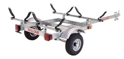 Malone Ecolight Trailer Package - 2 Kayaks - V Style Racks - 400lbs, MPG586XV