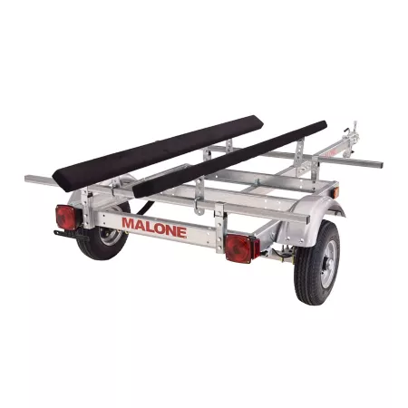 Malone EcoLight 1-Kayak/Jon Boat Trailer Package 400 lb Capacity Sleepers Kayak & Canoe Carriers