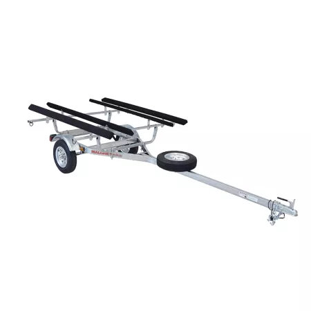 Malone Microsport Trailer Kit for 2 Kayaks 800 lb Capacity with 2 Bunk Sets and Spare Tire Kayak & Canoe Carriers