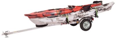 Image showing  800 lb. Capacity Microsport Low Bed 2-Kayak Trailer Package with 2 Saddle Style Racks and Spare Tire, MPG464-LBS