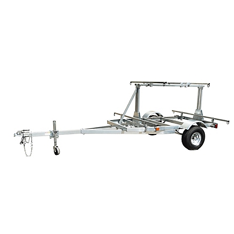 Malone Megasport Low Bed Trailer with 2nd Tier - 1000lb, MPG550-LB