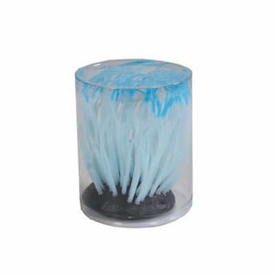 Image showing  Aqua-Plants Artificial Soft Silicone Sea Anemone Fish Tank and Aquarium Decor , Blue
