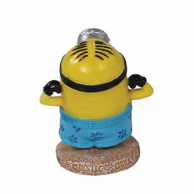Image showing  Minions Officially Licensed Fish Tank and Aquarium Ornament, Beach Buddy Stuart, Small