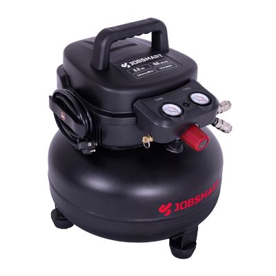 JobSmart 1.0 HP 6 gal. Portable Pancake Air Compressor It's lighter than other compressors it's size