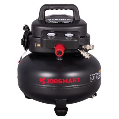 JobSmart 1.0 HP 6 gal. Portable Pancake Air Compressor