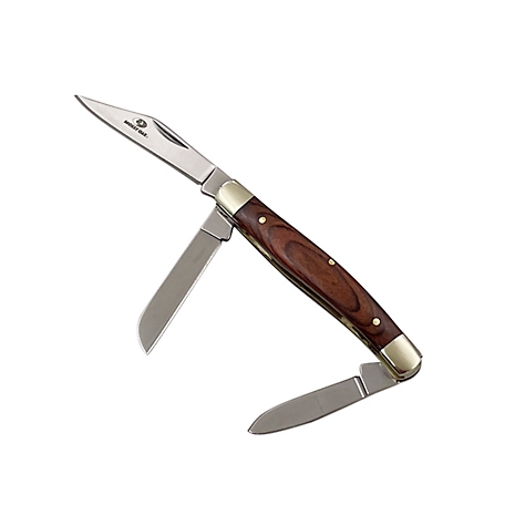 Mossy Oak Wooden 3-in-1 Hunter Knife, JLD-20S183-3 at Tractor Supply Co.